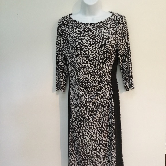 Ralph Lauren ruched dress. - Picture 2 of 6